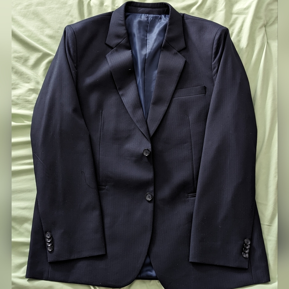 Raymond Navy blue 3 piece suit with pants and shirt (never worn)